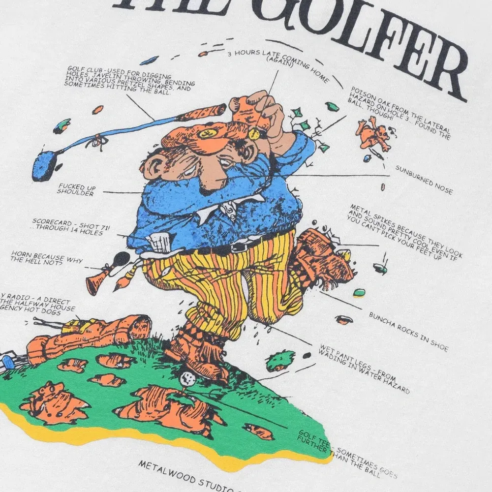 Футболка с графическим принтом и круглым вырезом