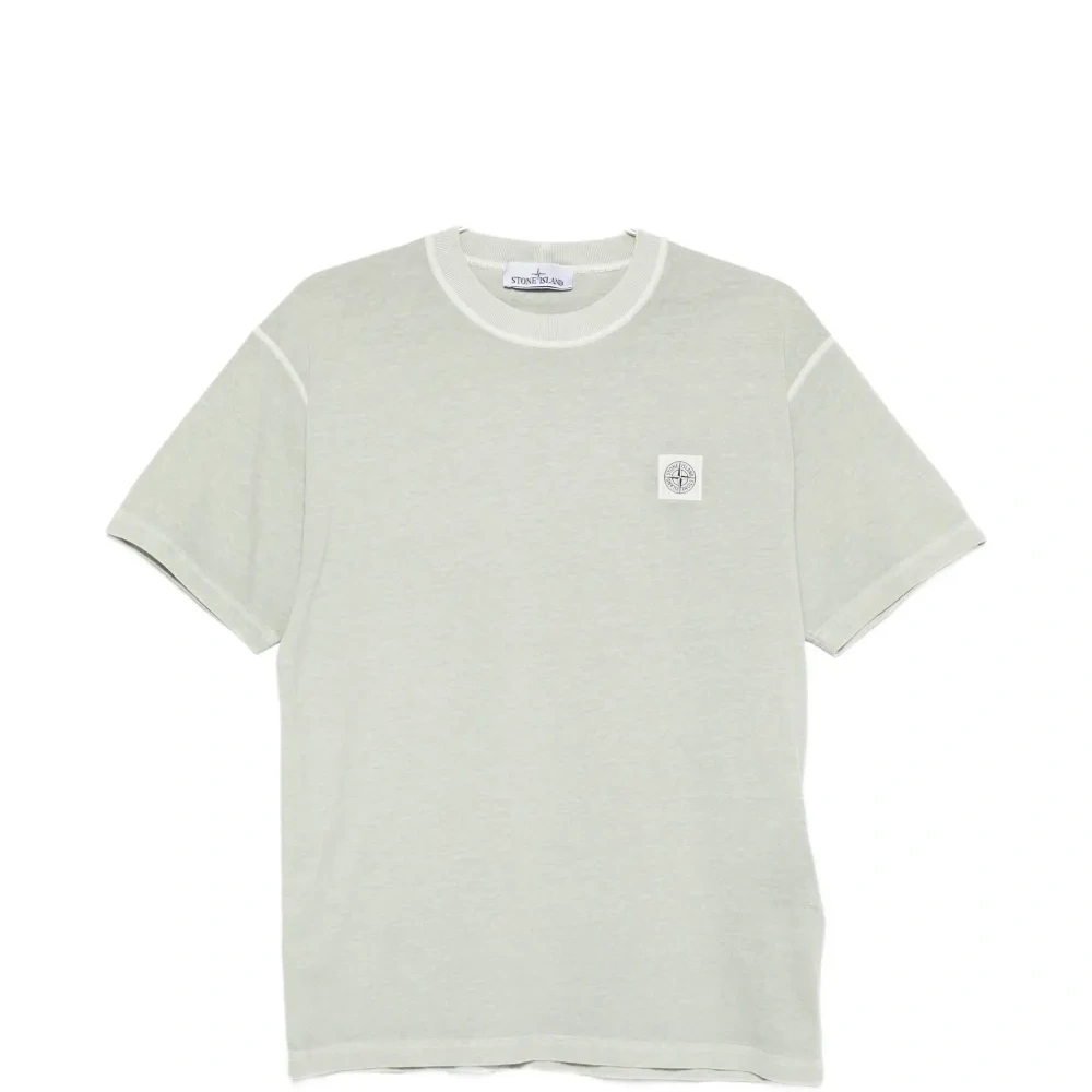 Футболка с нашивкой-логотипом