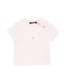 Футболка с декоративными пуговицами