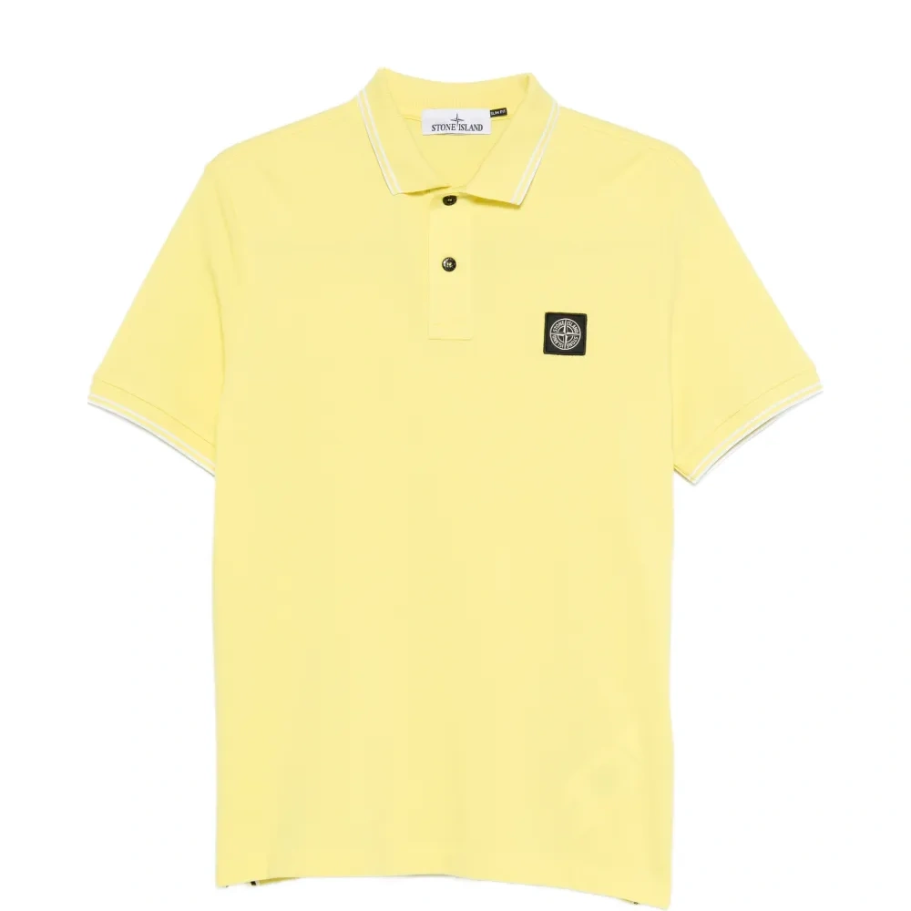 Поло с ребристой отделкой Поло с ребристой отделкой