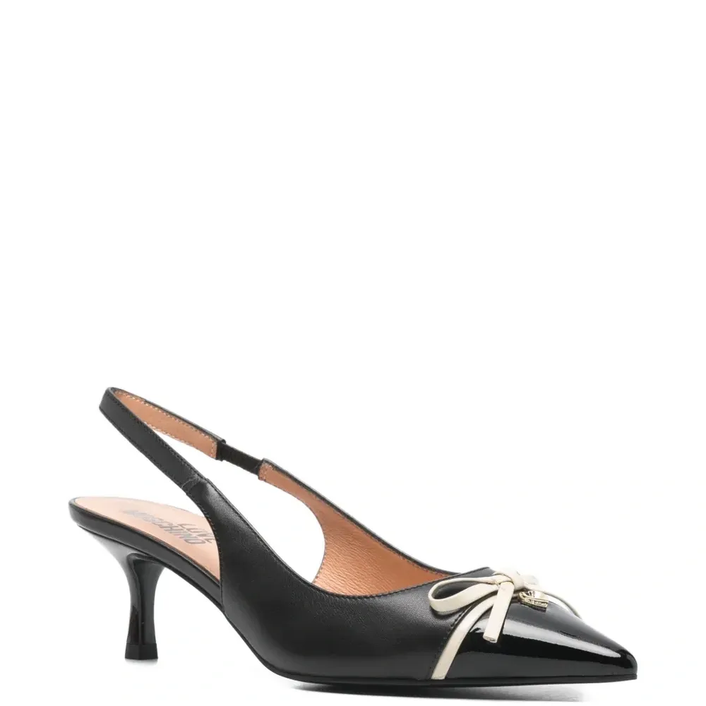 Мюли с бантом