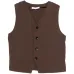 Жилет на пуговицах