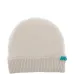 Бежевая вязаная шапка