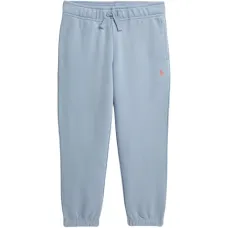 Брюки с вышитым логотипом