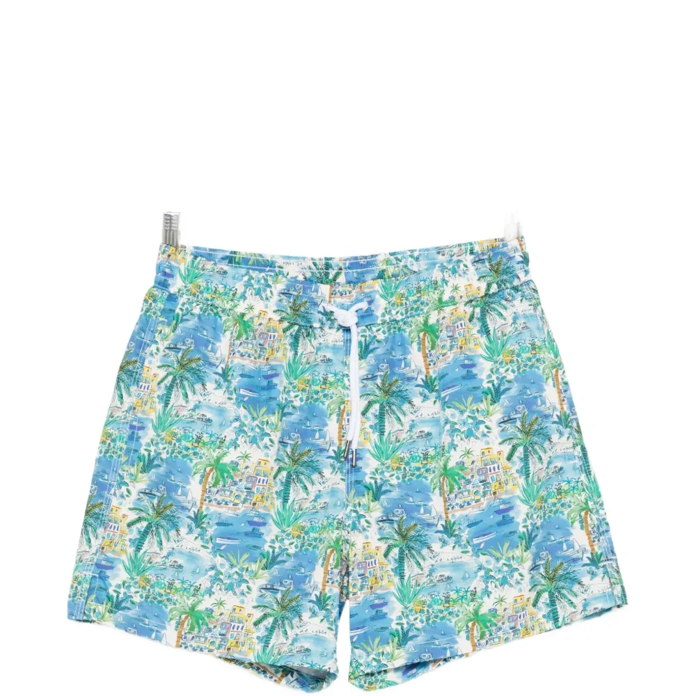 Шорты с пальмовым принтом