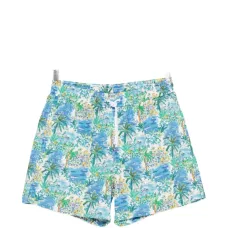 Шорты с пальмовым принтом