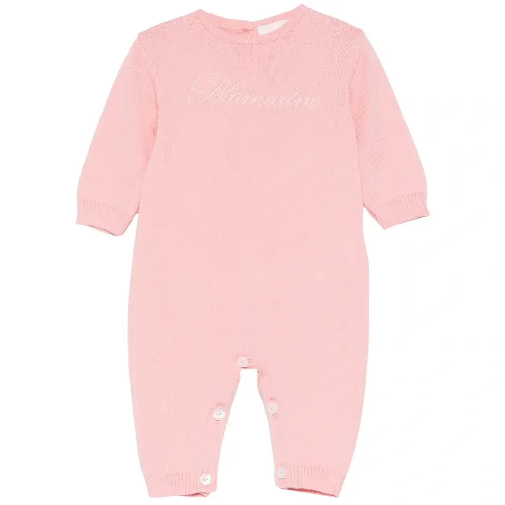 Комбинезон с вышитым логотипом