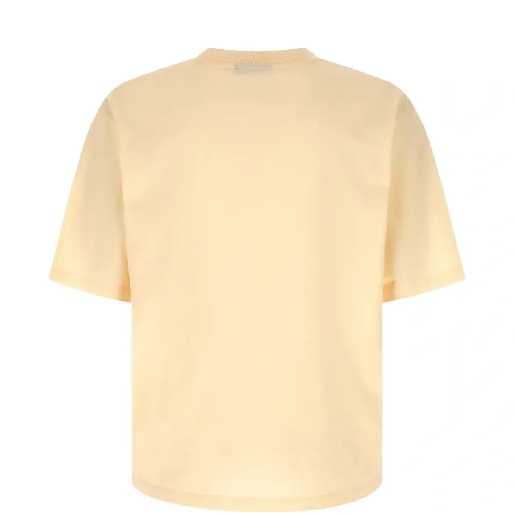 Футболка с принтом и круглым вырезом