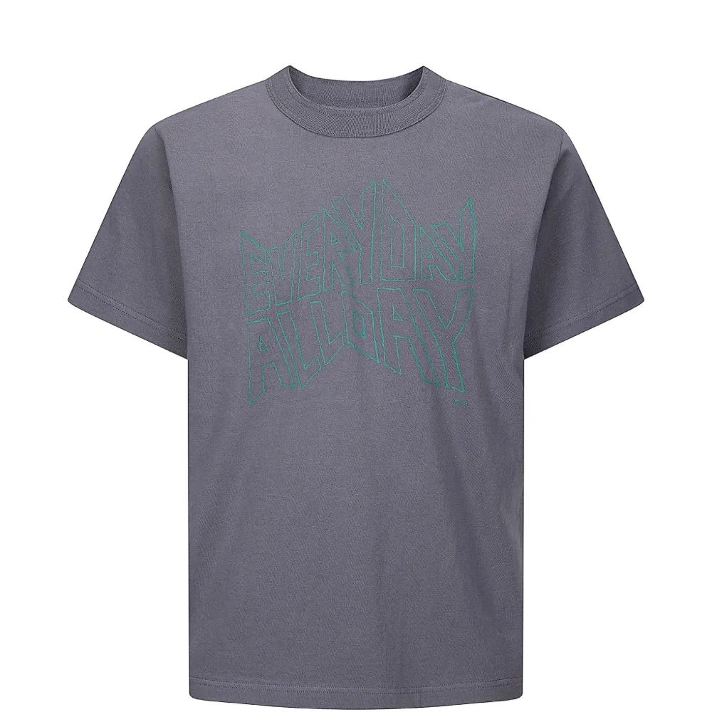 Футболка sacai с принтом X Geoff Mcfetridge