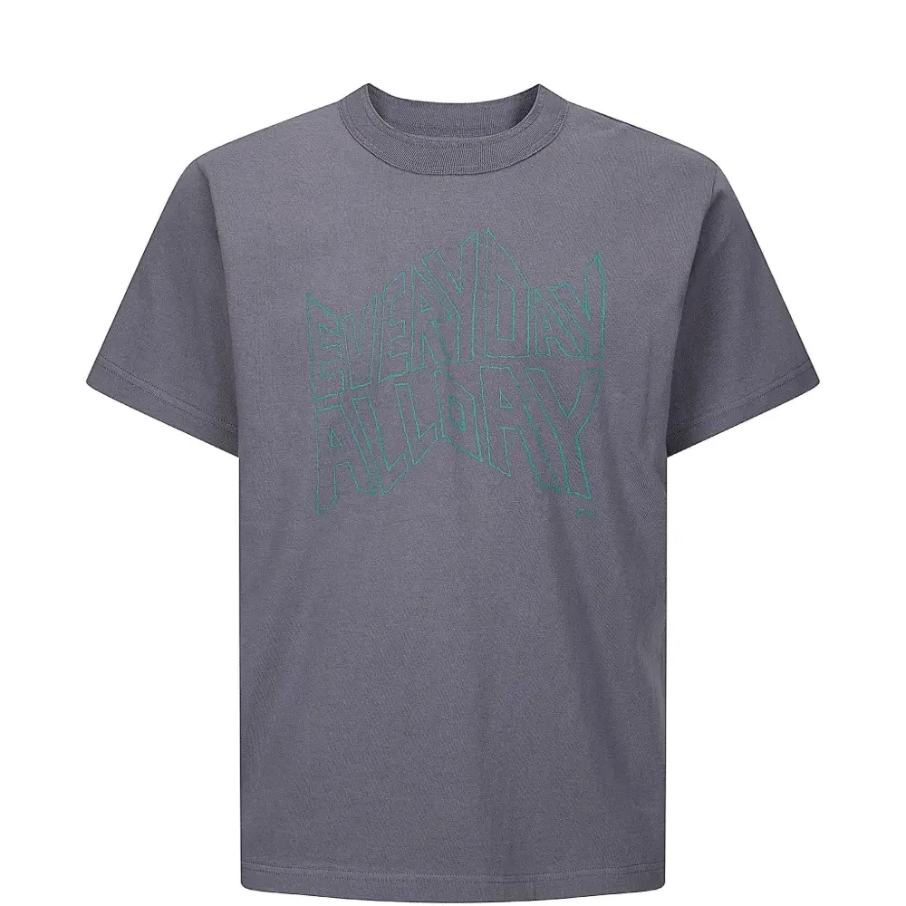 Футболка sacai с принтом X Geoff Mcfetridge