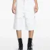 Белые карго-шорты