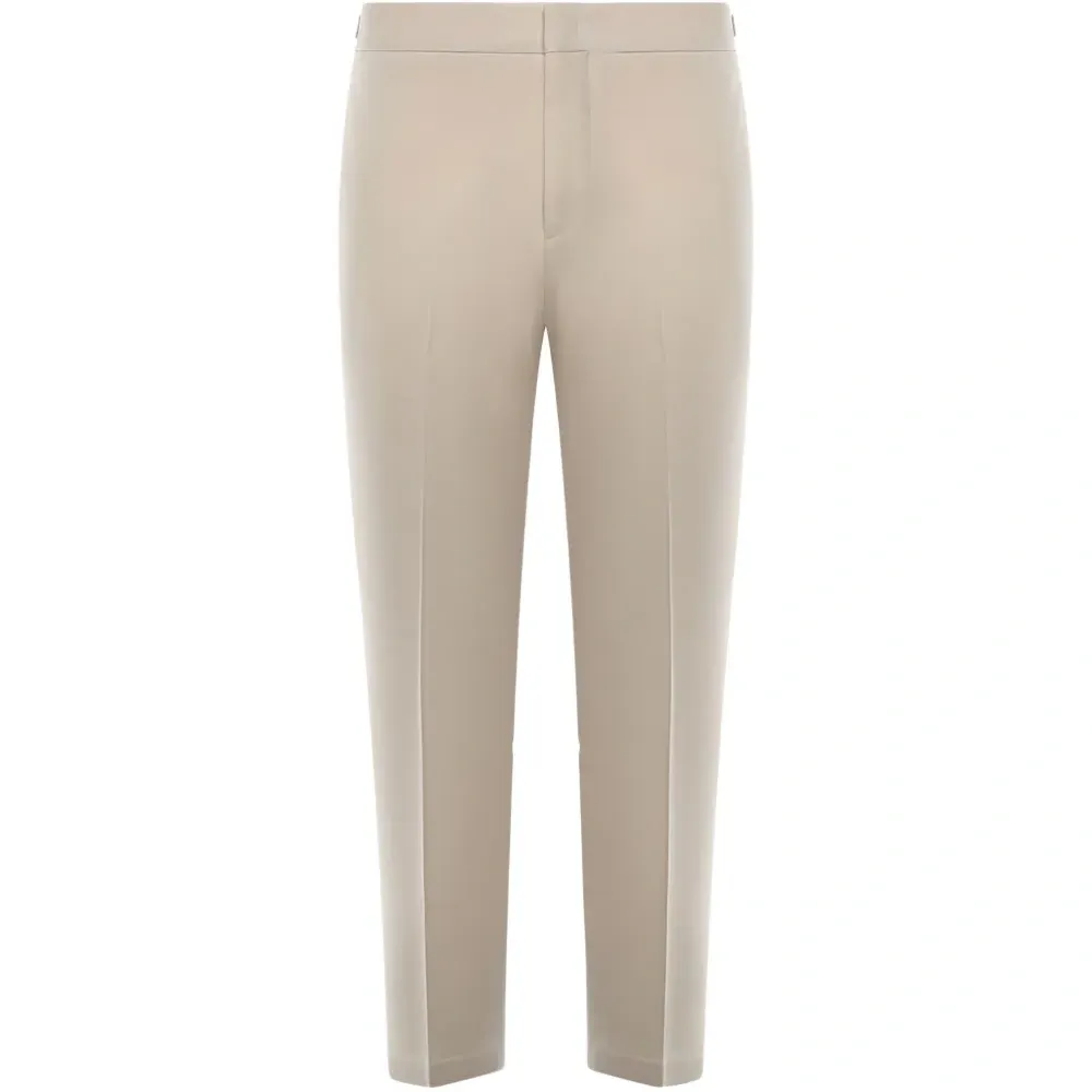 Брюки с защипами и прорезными карманами Брюки с защипами и прорезными карманами