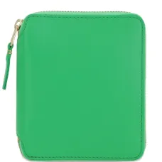 Кожаный кошелек на молнии