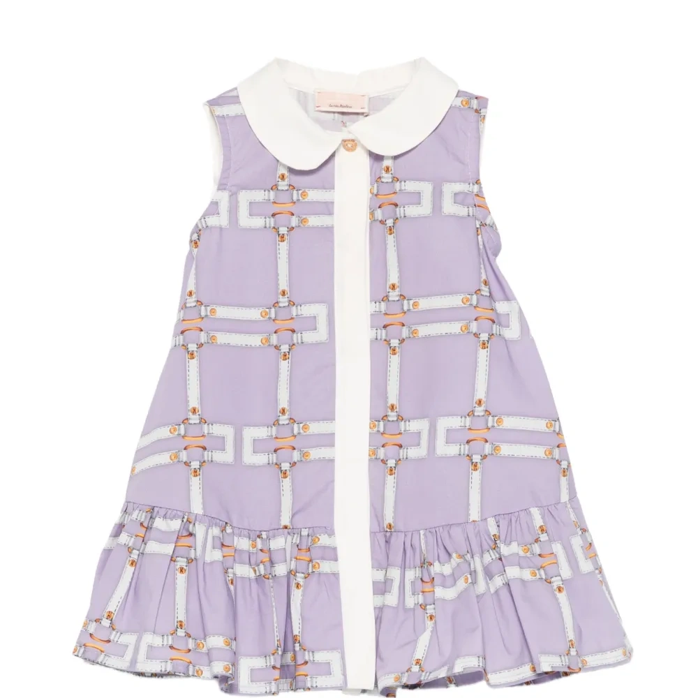 Комплект с пышными шортами-блумерами и платьем