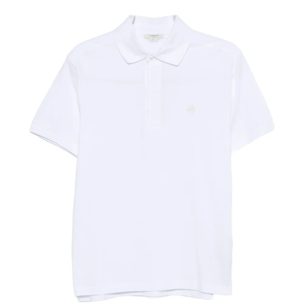 Поло на пуговицах с логотипом