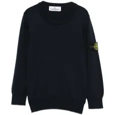 Свитер с круглым вырезом