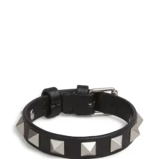 Кожаный браслет с заклёпками Rockstud