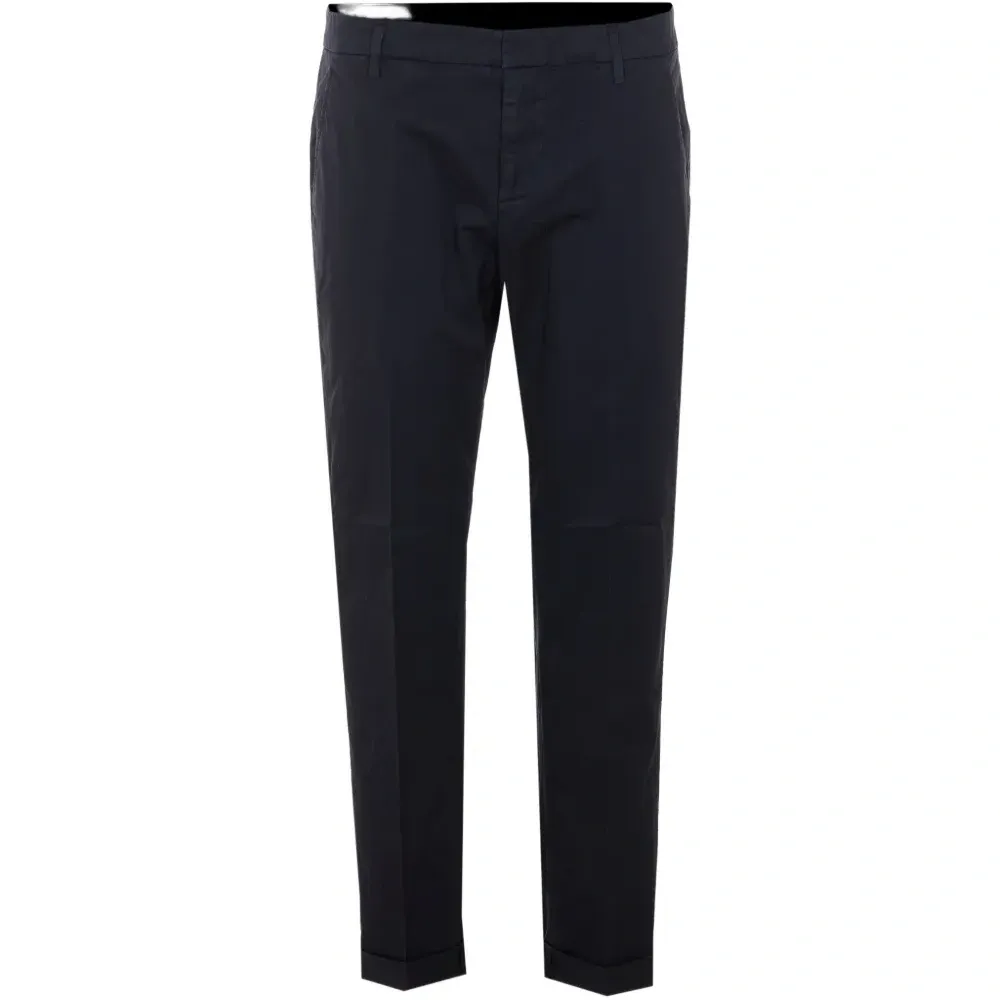 Брюки с боковыми карманами на пуговицах