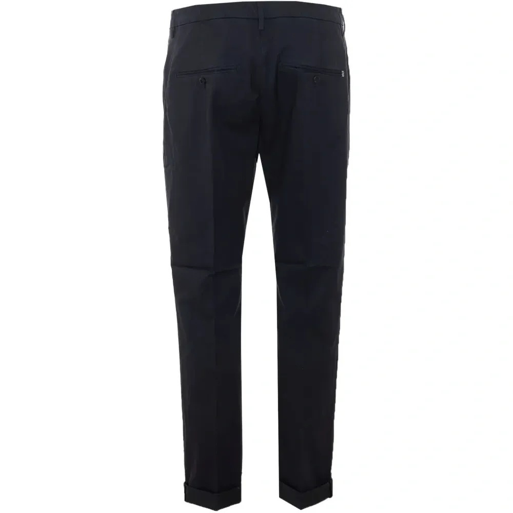 Брюки с боковыми карманами на пуговицах