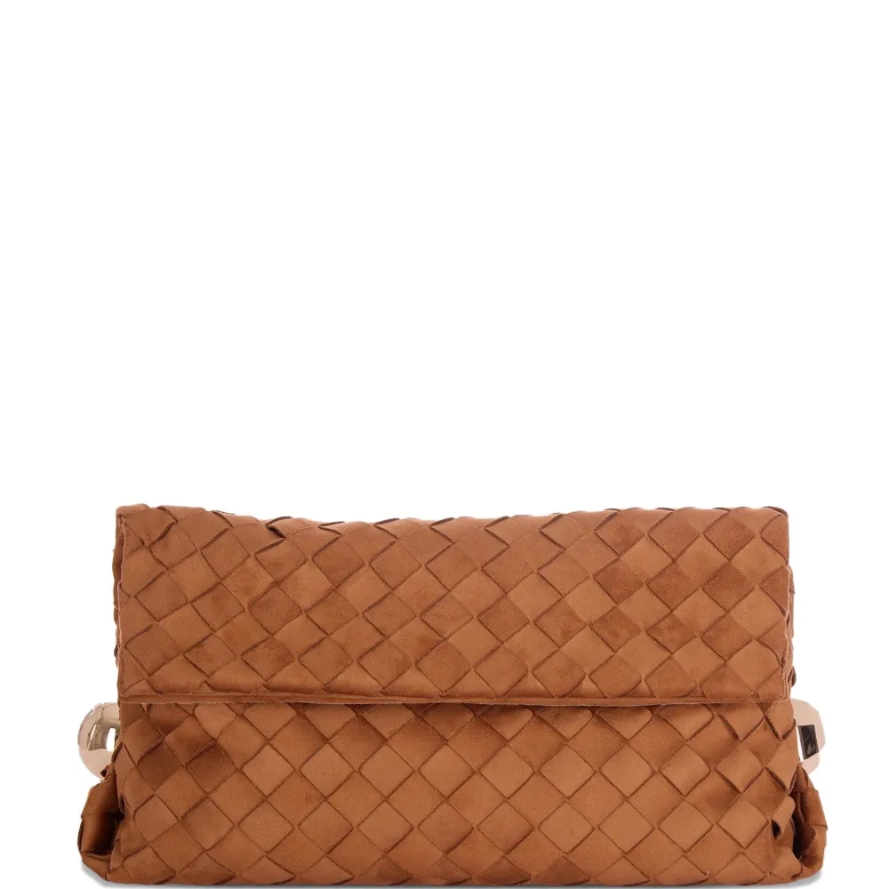 Клатч с плетёным дизайном