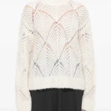 Ажурный свитер