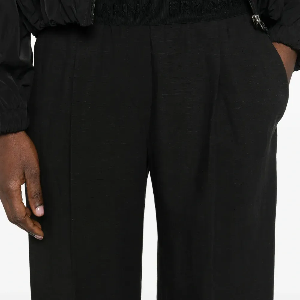 Брюки с поясом с логотипом