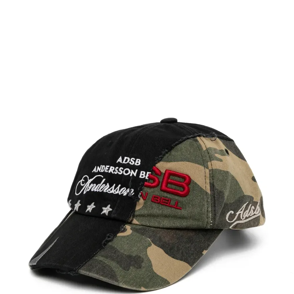 Кепка с камуфляжным принтом