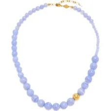 Ожерелье с плавающими бусинами