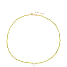 Ожерелье с подвеской из бусин