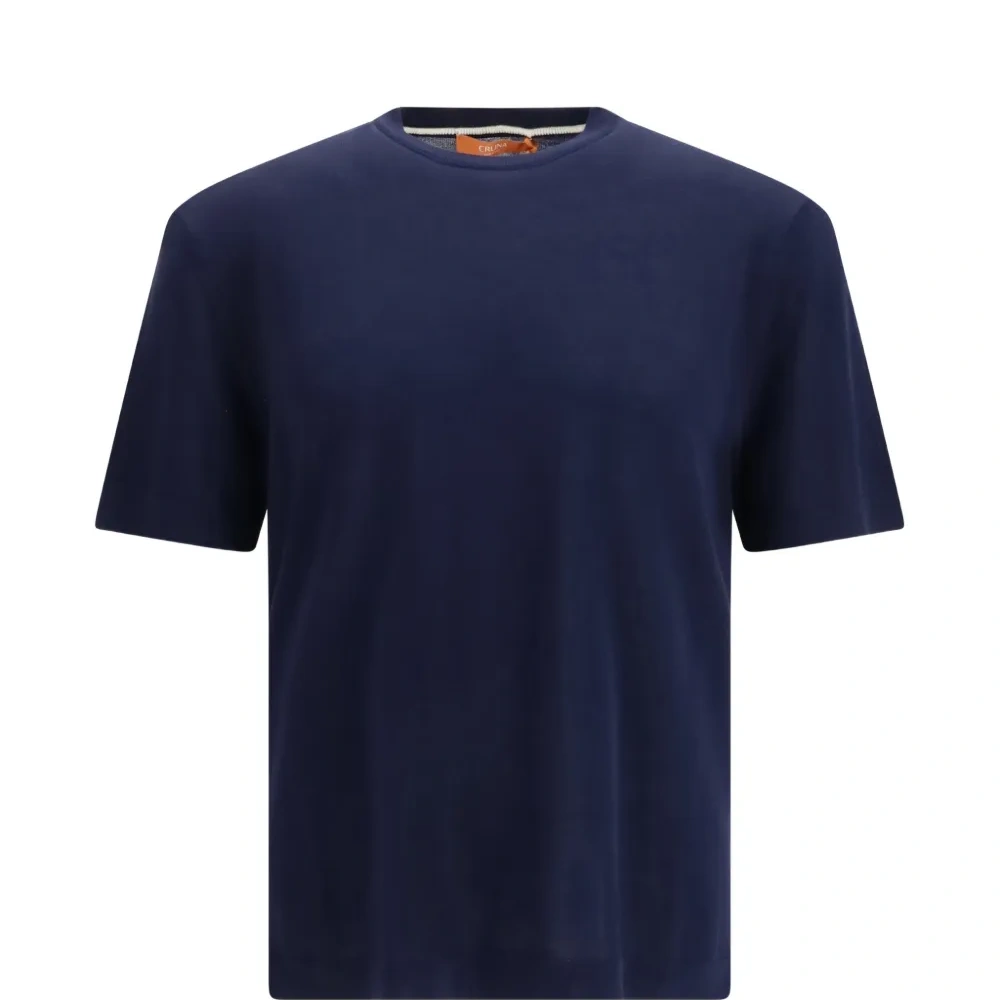 Вязаная футболка прямого кроя