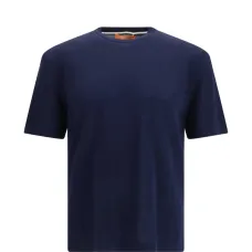 Вязаная футболка прямого кроя Вязаная футболка прямого кроя