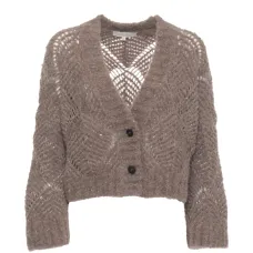 Кардиган на пуговицах