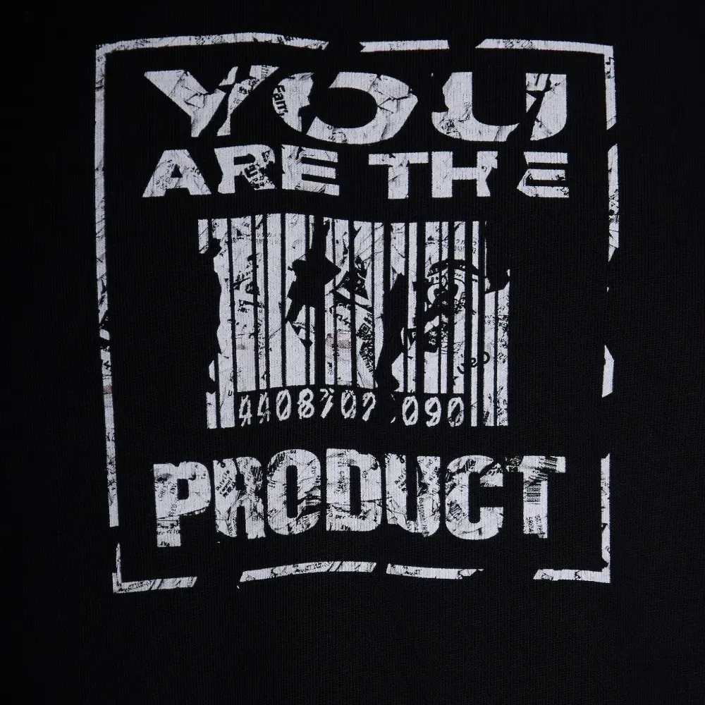 Принтованная майка без рукавов