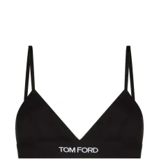 Бюстгальтер с логотипом на бретелях