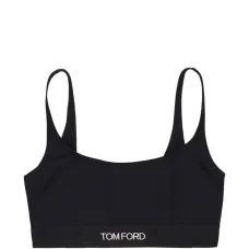 Бюстгальтер с логотипом на ленте