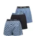 Трусы-боксёры с логотипом, набор из 3 штук