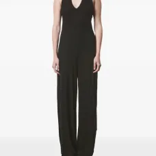 Комбинезон с V-образным вырезом