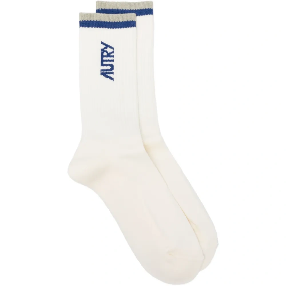 Носки с логотипом и полосками