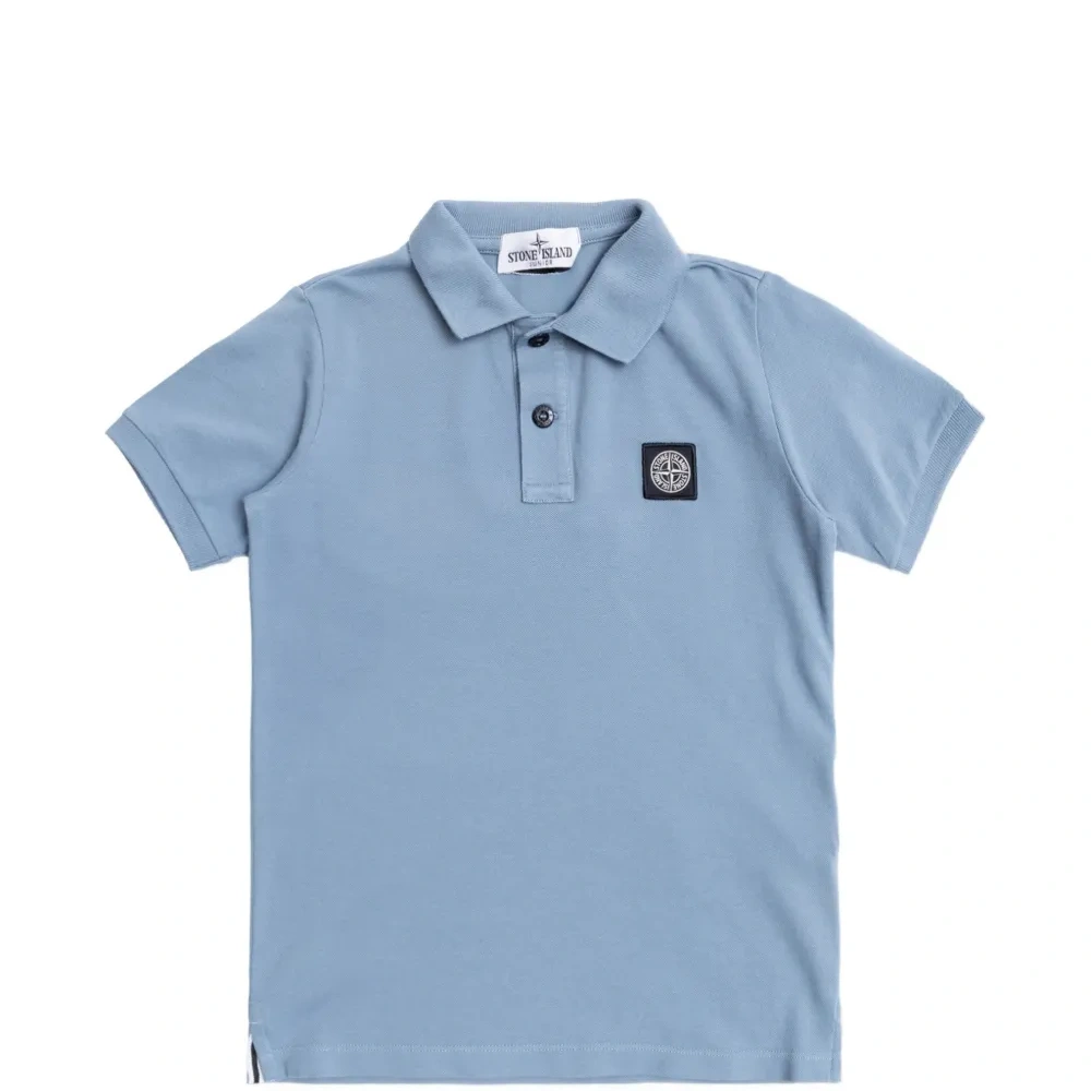 Поло с нашивками