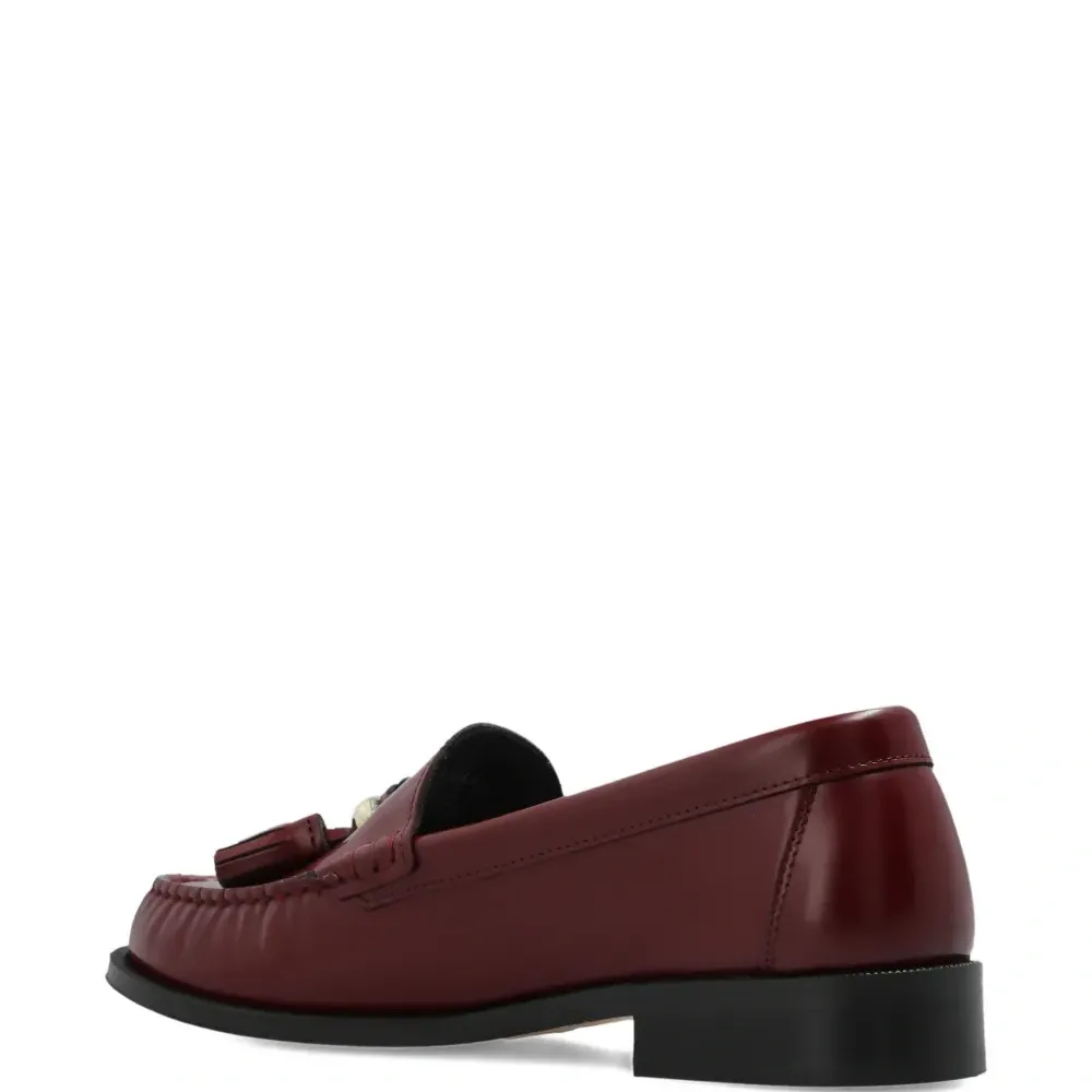 Лоферы с кисточками