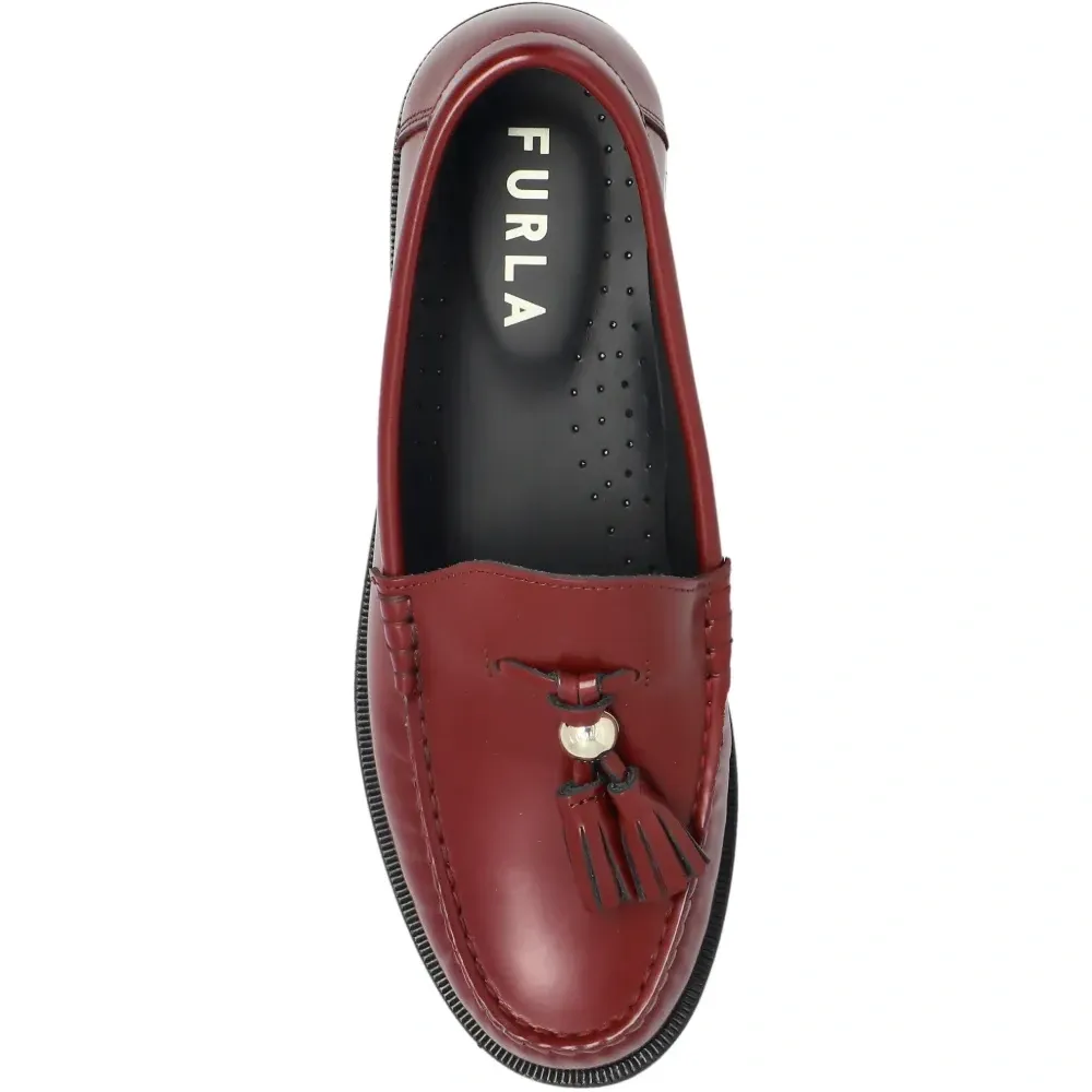 Лоферы с кисточками