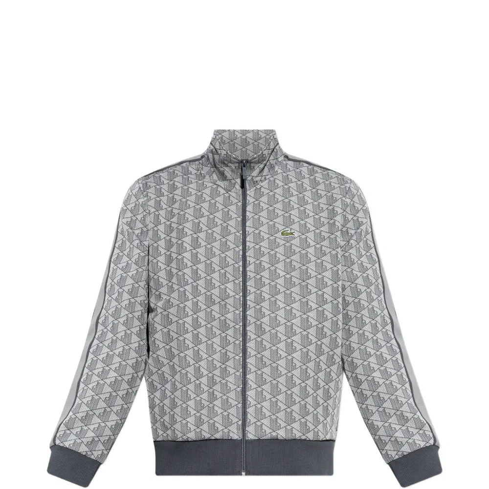 Узорчатый спортивный свитшот на молнии