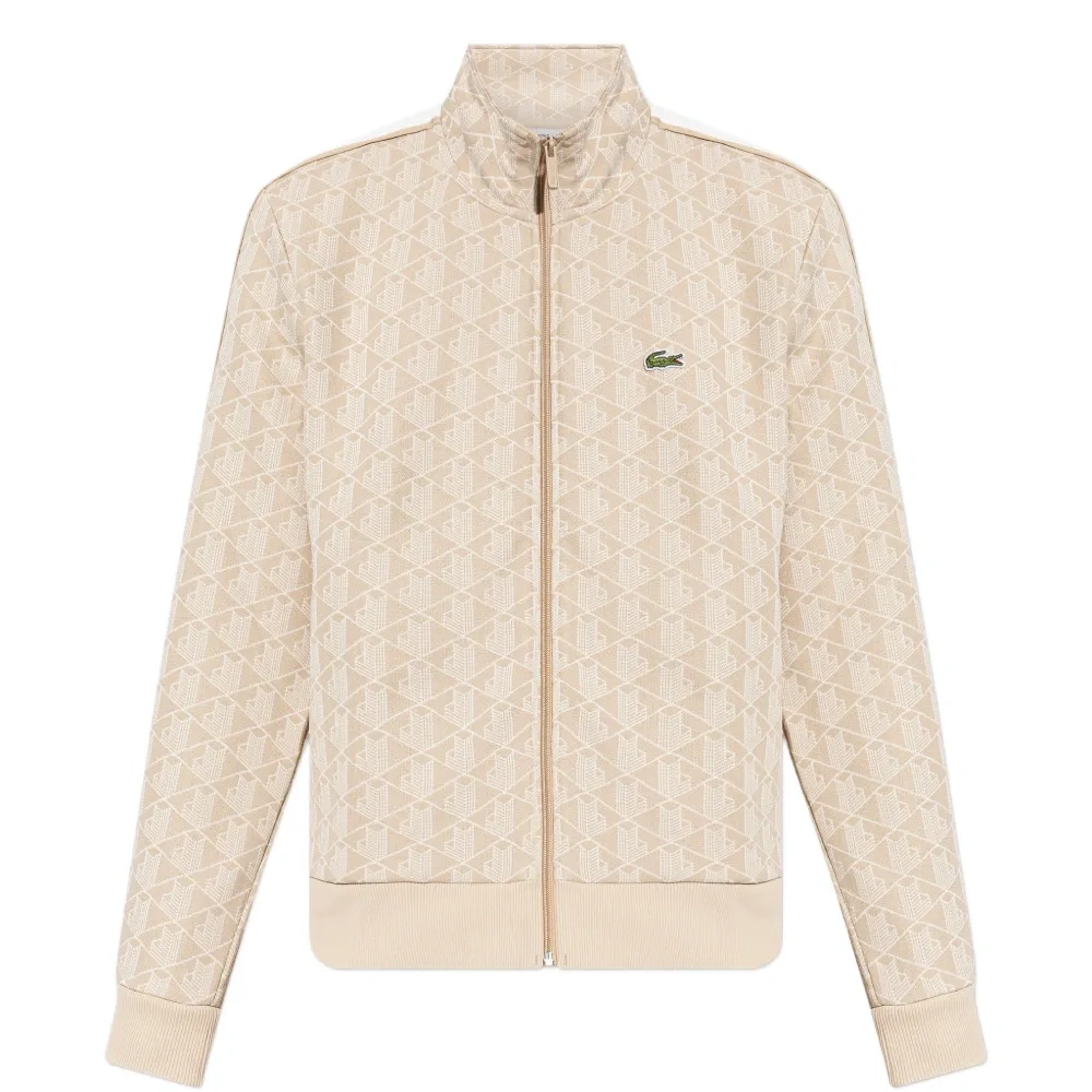 Узорчатый спортивный свитшот на молнии