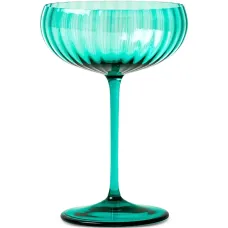 Бокал для шампанского с рифлеными деталями