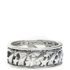 Кольцо Bubble 777 Stars