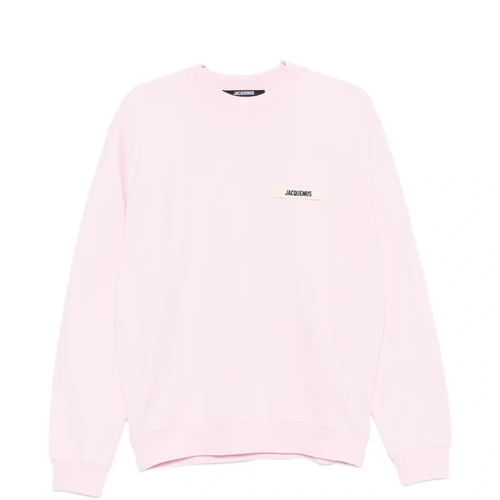 Свитшот с нашивкой-логотипом