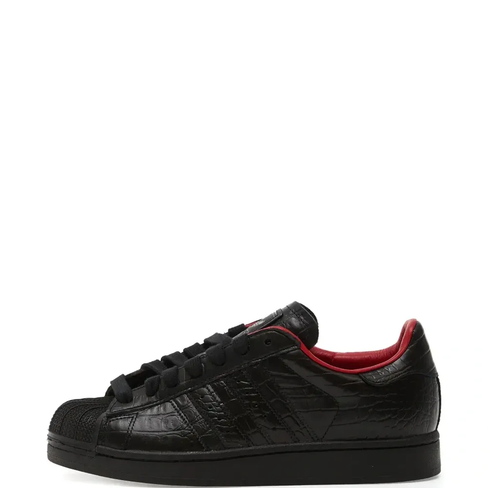 Кроссовки Superstar II с эффектом крокодиловой кожи