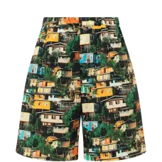 Шорты с принтом по всей поверхности