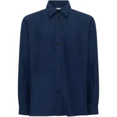 Рубашка-оверсhирт с нагрудным карманом