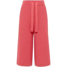 Трикотажные шорты до колена